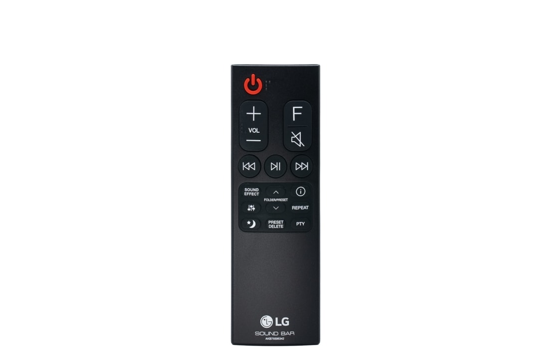 LG Control remoto para Barra de Sonido, AKB75595342