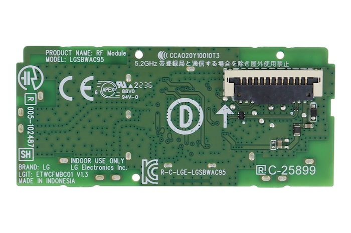 LG Tarjeta WIFI/Bluetooth para TV, EAT65167004