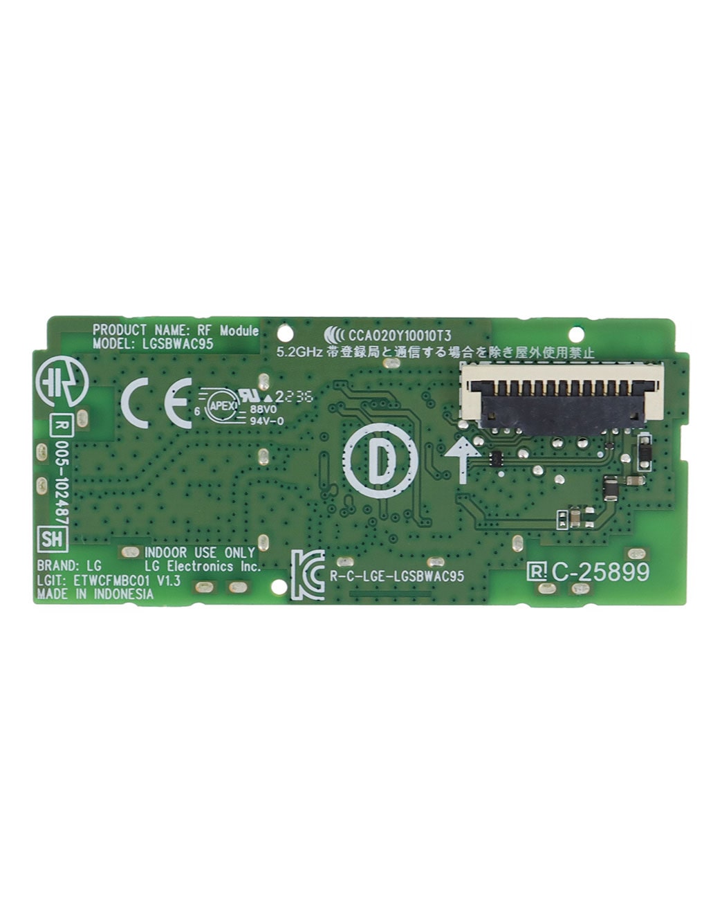 Carte Wifi Sans Fil Pour TV LG - EAT65167004, EAT65167003 - Neuve, Compatible