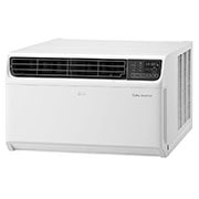 LG Aire Acondicionado LG Tipo Ventana Inverter, 1 Tonelada, 14,000 BTU/h, Solo Frío, 115V, Compresor Dual Inverter con 10 años de garantía, Conectividad WiFi (ThinQ™ App), Funcionamiento silencioso, VW151CE