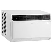 LG Aire Acondicionado LG Tipo Ventana Inverter, 1.5 Toneladas, 18,000 BTU/h, Solo Frío, 220V, Compresor Dual Inverter con 10 años de garantía, Conectividad WiFi (ThinQ™ App), Funcionamiento silencioso, VW182CE