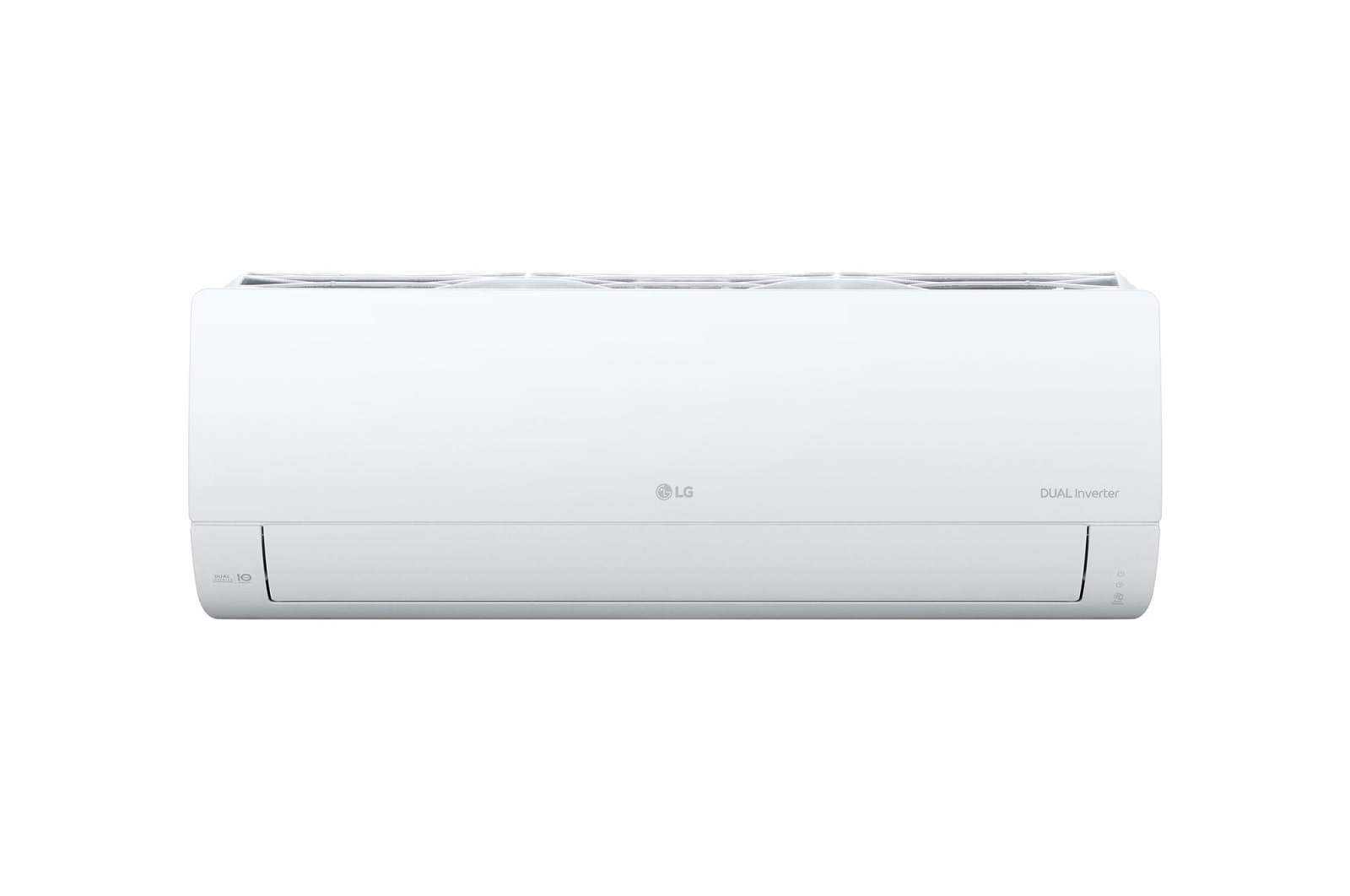 LG Aire Acondicionado LG DUALCOOL Inverter, 1 Tonelada, 12,000 BTU/h, Solo Frío, 220V, Compresor Dual Inverter con 10 años de garantía, Pre Filtro, Recubrimiento Gold Fin™ en la condensadora., VX122C3