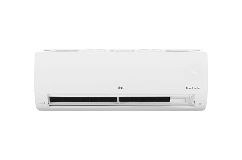 LG Aire Acondicionado LG DUALCOOL Inverter, 1.5 Toneladas, 18,000 BTU/h, Solo Frío, 220V, Compresor Dual Inverter con 10 años de garantía, Micro Filtro, Recubrimiento Gold Fin™ en la condensadora., VX182C9