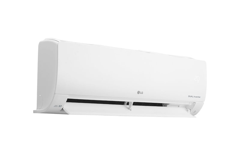 LG Aire Acondicionado LG DUALCOOL Inverter, 1.5 Toneladas, 18,000 BTU/h, Solo Frío, 220V, Compresor Dual Inverter con 10 años de garantía, Micro Filtro, Recubrimiento Gold Fin™ en la condensadora., VX182C9
