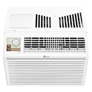 LG Aire Acondicionado LG Tipo Ventana, 0.50 Tonelada,  5,000 BTU/h, Solo Frío, 115V, Sistema de Flujo de Aire en 2 vías, Reinicio Automático, Bajo nivel de ruido, W051CS