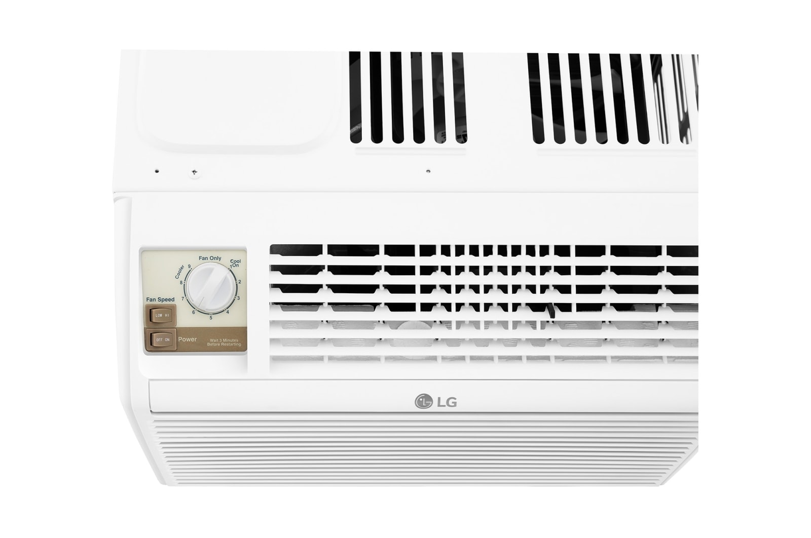 LG Tipo Ventana, 0.50 Ton, Frío, (Voltaje 115V / 60HZ), W051CS