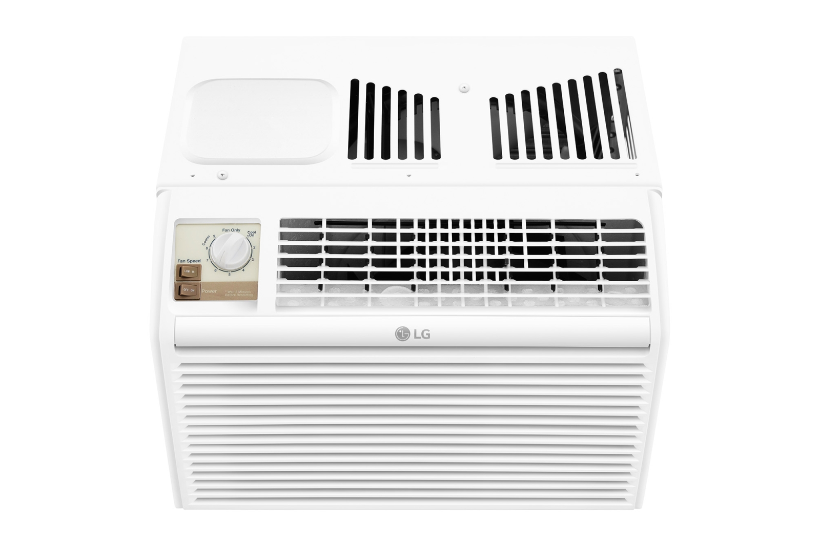 LG Tipo Ventana, 0.50 Ton, Frío, (Voltaje 115V / 60HZ), W051CS