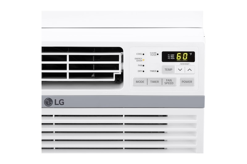 LG Tipo Ventana, 1 Ton, Frío, (Voltaje 115V / 60HZ), W121CE