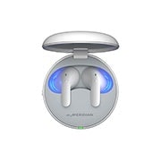 LG TONE Free audífonos inalámbricos T90 | Dolby Atmos con Dolby Head Tracking | ANC | Inalámbricos Bluetooth | Earbuds Blanco, TONE-T90Q