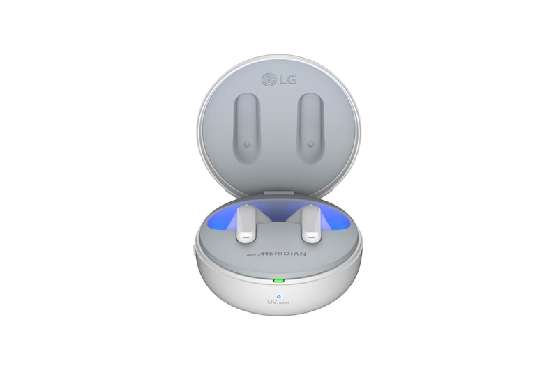 LG TONE Free audífonos inalámbricos T90 | Dolby Atmos con Dolby Head Tracking | ANC | Inalámbricos Bluetooth | Earbuds Blanco, TONE-T90Q