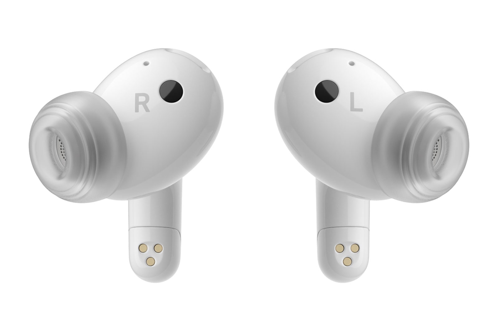 LG TONE Free audífonos inalámbricos T90 | Dolby Atmos con Dolby Head Tracking | ANC | Inalámbricos Bluetooth | Earbuds Blanco, TONE-T90Q
