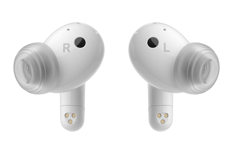 LG TONE Free audífonos inalámbricos T90 | Dolby Atmos con Dolby Head Tracking | ANC | Inalámbricos Bluetooth | Earbuds Blanco, TONE-T90Q