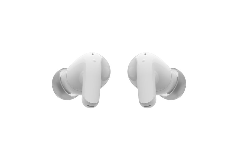 LG TONE Free audífonos inalámbricos T90 | Dolby Atmos con Dolby Head Tracking | ANC | Inalámbricos Bluetooth | Earbuds Blanco, TONE-T90Q