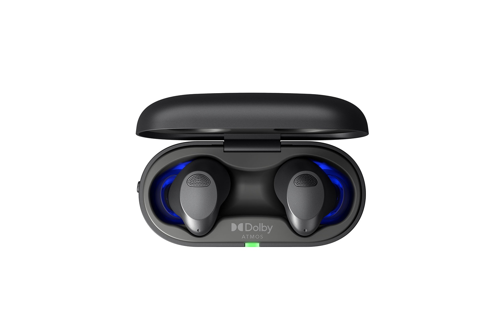 earbuds top view opened
