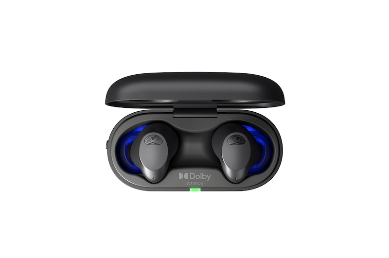 earbuds top view opened