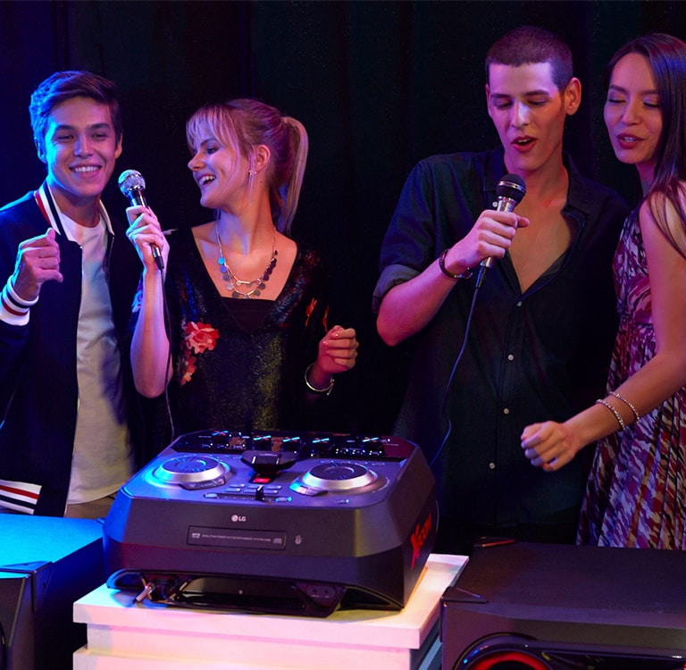 Sistema Hi Fi LG XBOOM CK99 Bocina de 5000 W para fiesta de karaoke | LG MX