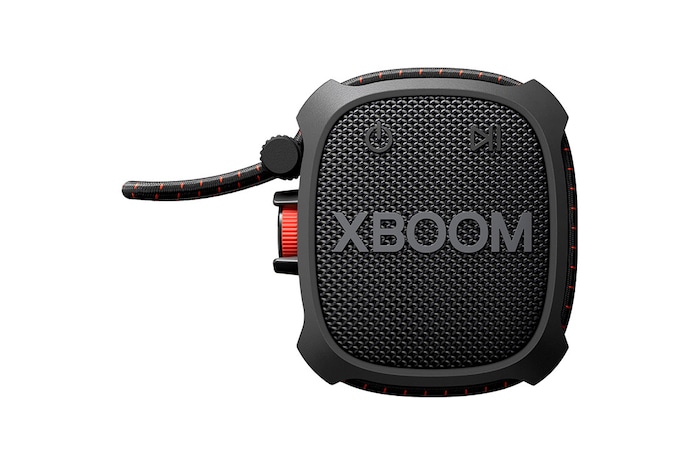 LG Bocina Bluetooth portátil LG XBOOM Go XG2TBK de grado militar y batería de 10 horas de duración, XG2TBK