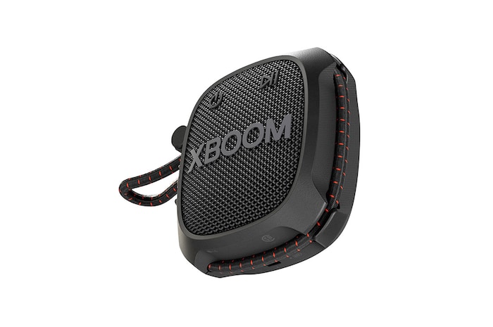 LG Bocina Bluetooth portátil LG XBOOM Go XG2TBK de grado militar y batería de 10 horas de duración, XG2TBK