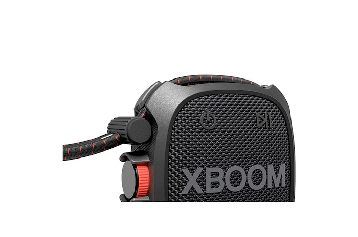 LG Bocina Bluetooth portátil LG XBOOM Go XG2TBK de grado militar y batería de 10 horas de duración, XG2TBK