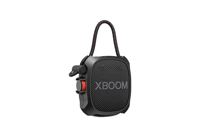 LG Bocina Bluetooth portátil LG XBOOM Go XG2TBK de grado militar y batería de 10 horas de duración, XG2TBK