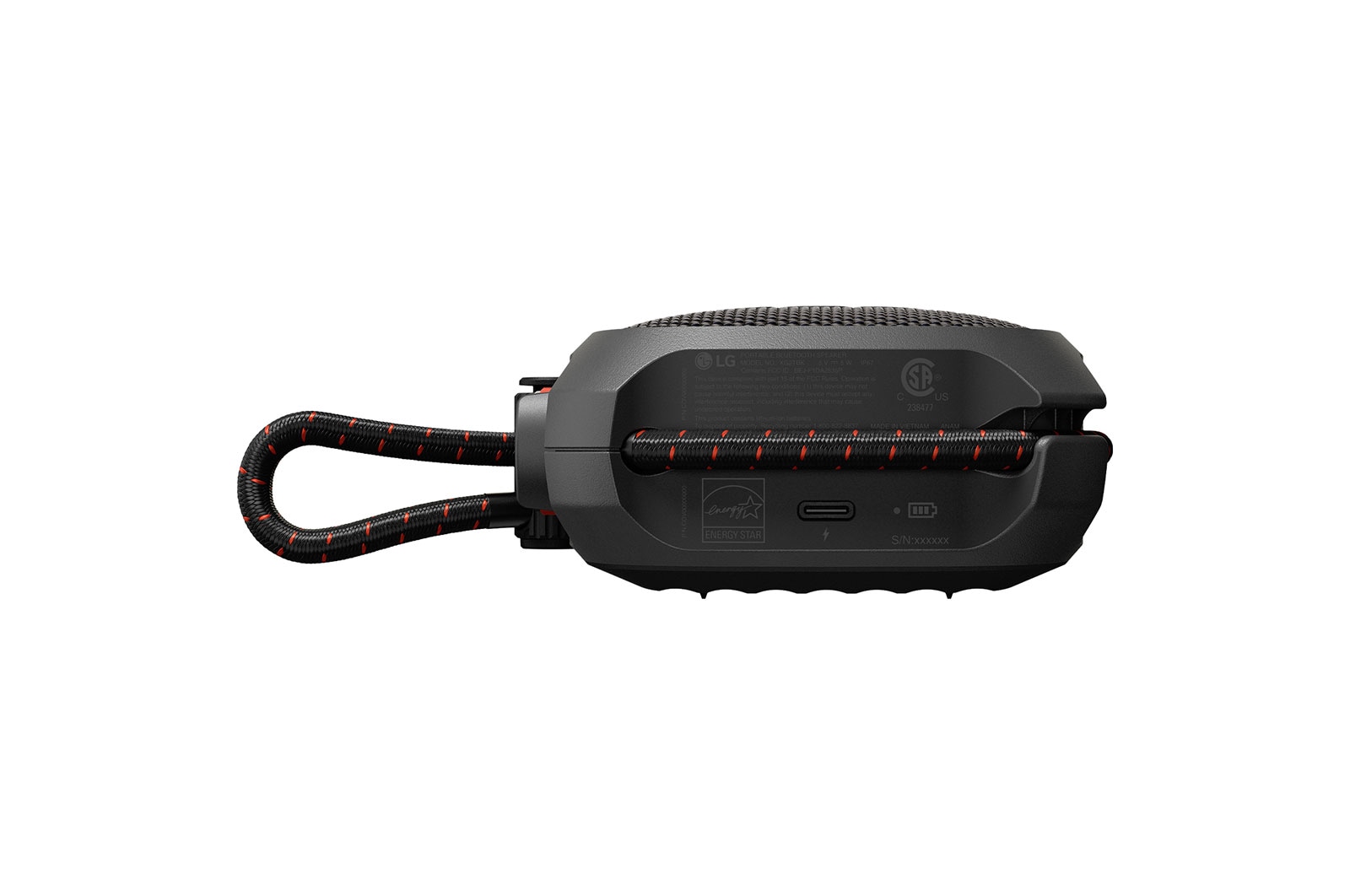 LG Bocina Bluetooth portátil LG XBOOM Go XG2TBK de grado militar y batería de 10 horas de duración, XG2TBK