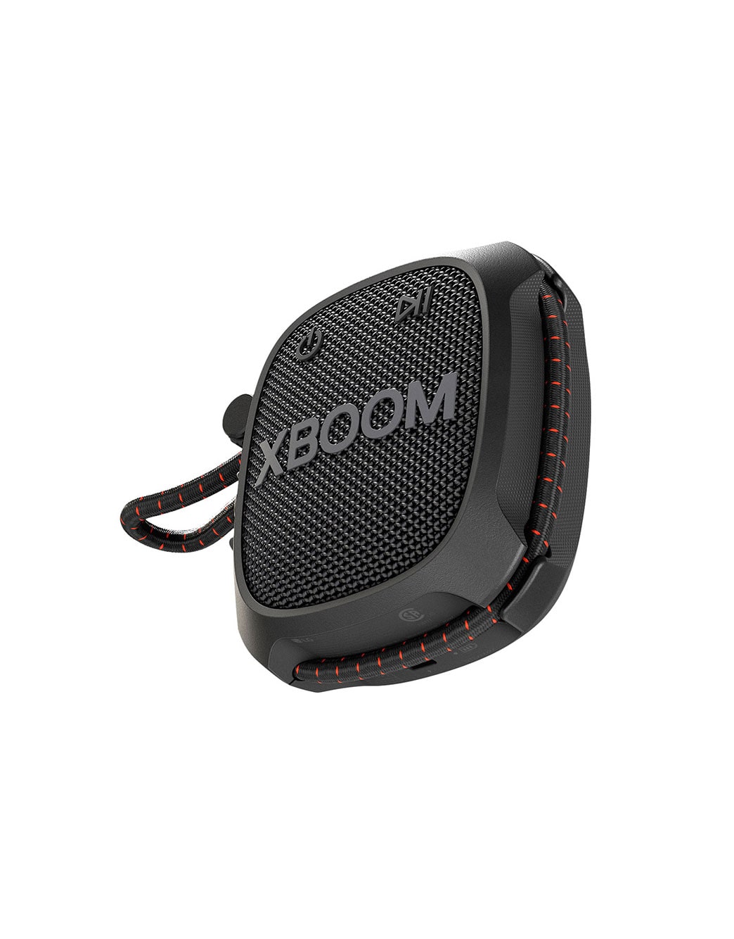 Bocina Bluetooth portátil LG XBOOM Go XG2TBK de grado militar y batería
