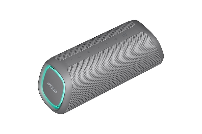 LG Bocina Bluetooth portátil LG XBOOM Go XG7QGR IP67 y batería de 24 horas de duración, XG7QGR