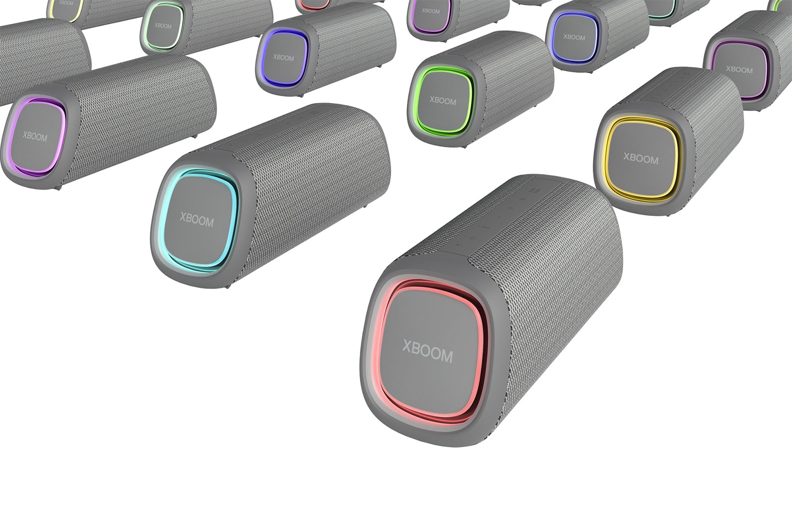 LG Bocina Bluetooth portátil LG XBOOM Go XG7QGR IP67 y batería de 24 horas de duración, XG7QGR
