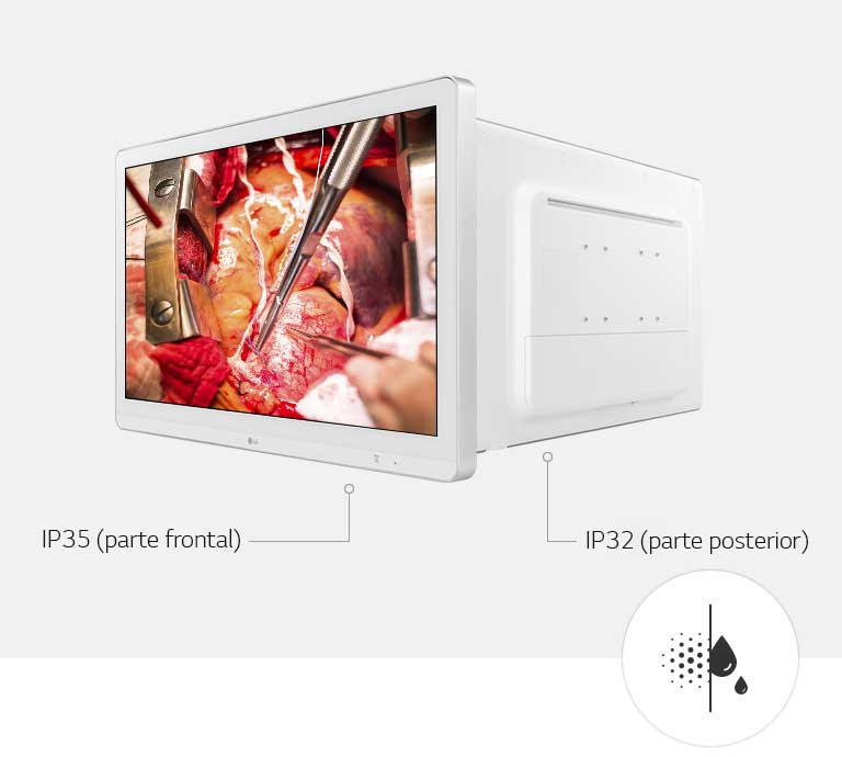 Resistente al polvo y al agua1