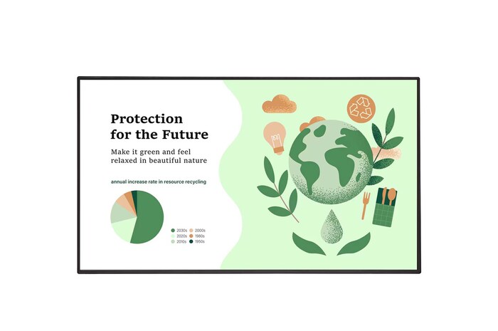 Vista frontal con imagen de relleno