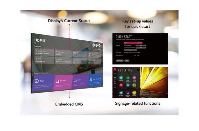 Estructura de menú intuitiva