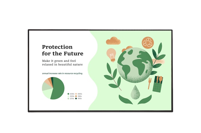 Vista frontal con imagen de relleno