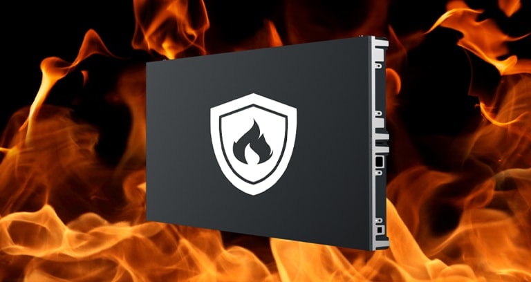 La serie LSBF está diseñada para ser resistente al fuego.