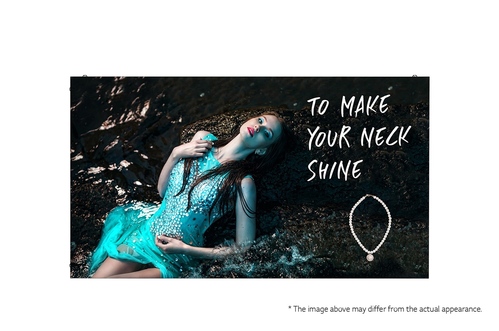 Pantalla LED Ultra Slim para interiores serie LSCB 