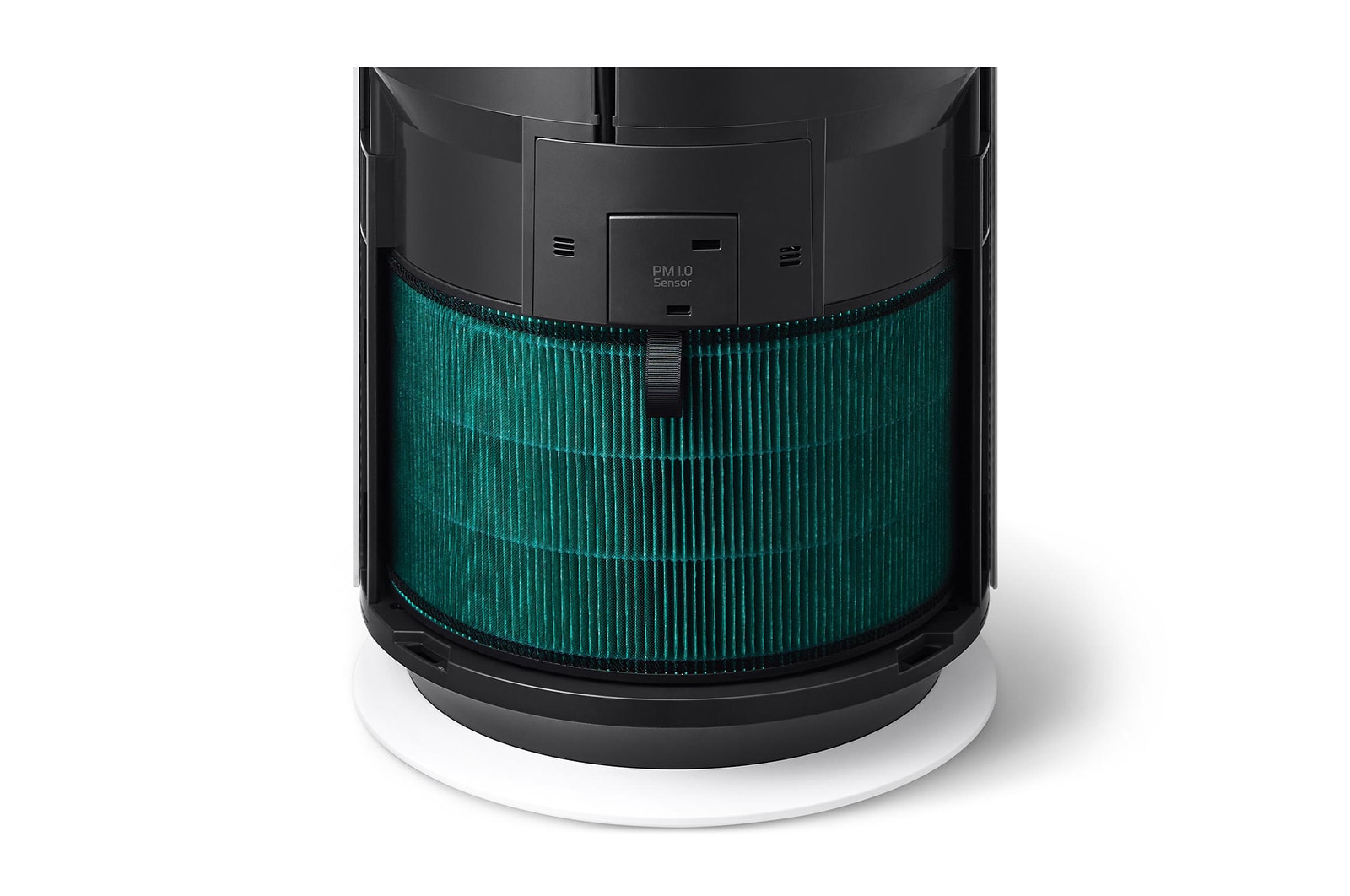 LG PuriCare™ Purificador de Aire 360° HIT, con ThinQ conexión Wi-Fi - color blanco, AS601HWA0