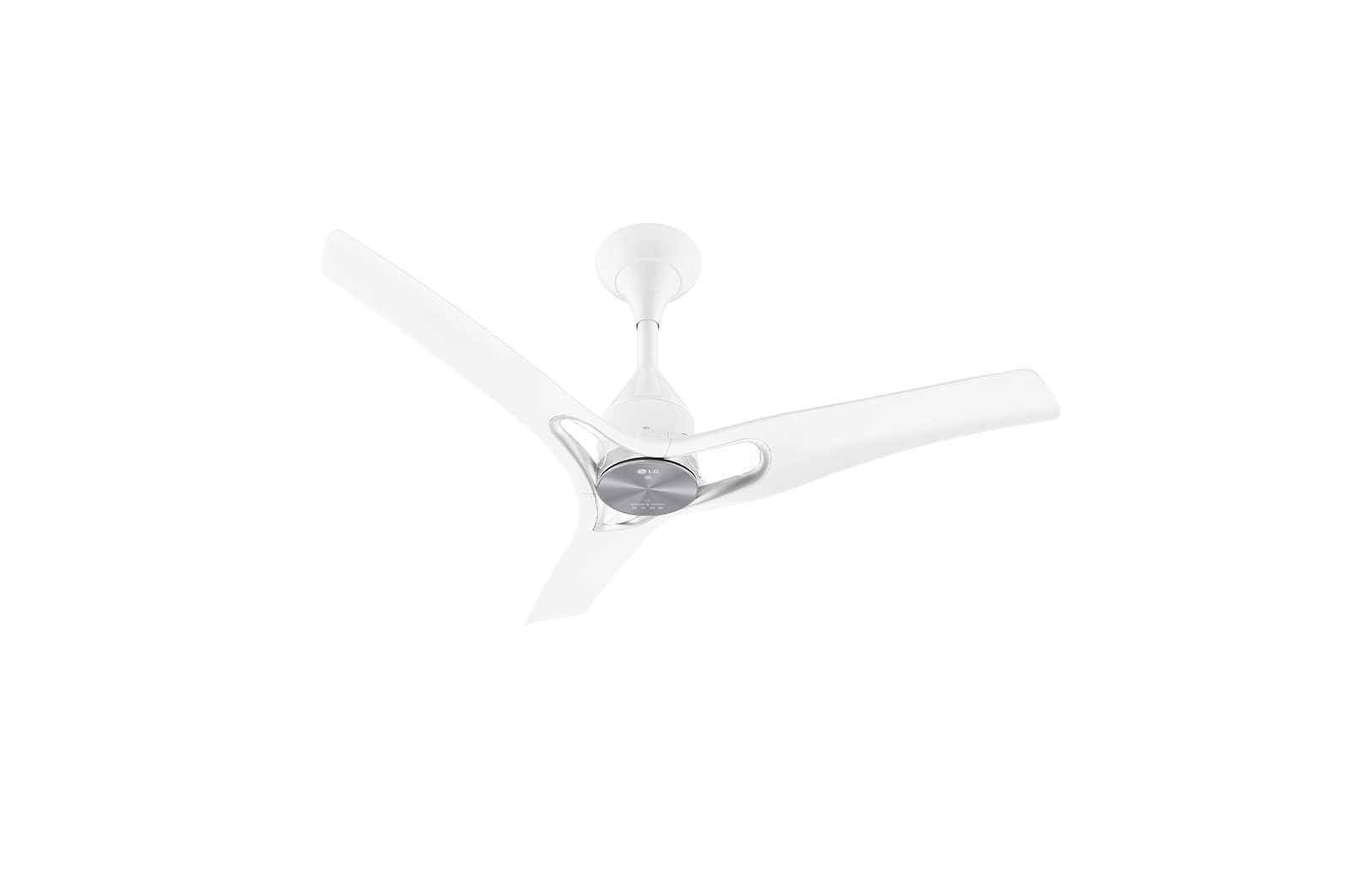 LG Ventilador de techo acabado premium, Conectividad WiFi (ThinQ™ App), Aspas biomecánicas, LCF12P