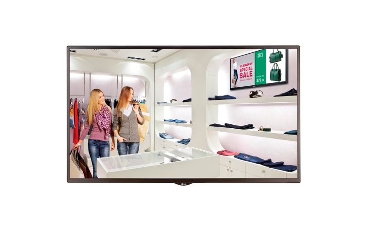 Vista frontal de LG Monitor LED IPS Profesional 43&#34; FHD  43SE3B