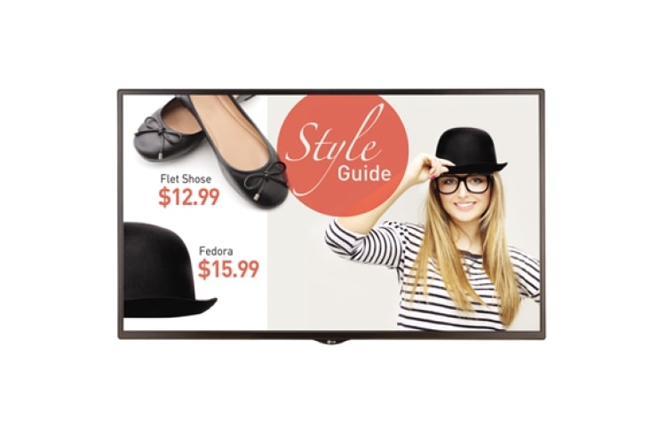 Vista frontal de LG Monitor LED Profesional 43&#34; FHD Bisel Delgado 43SL5B