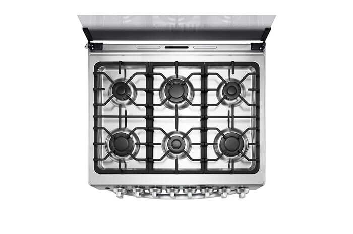 LG Estufa LG 5.2 pies cúbicos de 6 Quemadores, LRGZ5255S