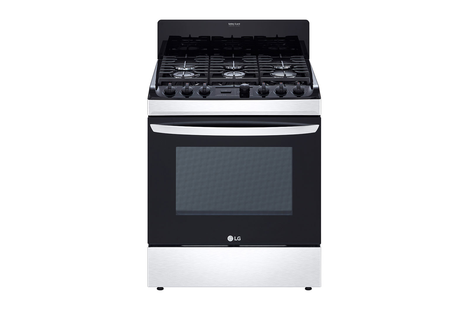 Vista frontal de Estufa LG con tecnología EasyClean™ 5.4 pies³ RSG313C