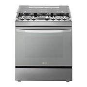 Vista frontal de Estufa LG Triple Flama UltraHeat™ con tecnología EasyClean™ 5.4 pies³ RSG315T