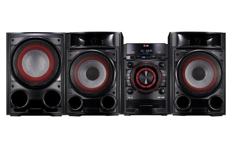 Vista frontal de Mini Componente CM4530