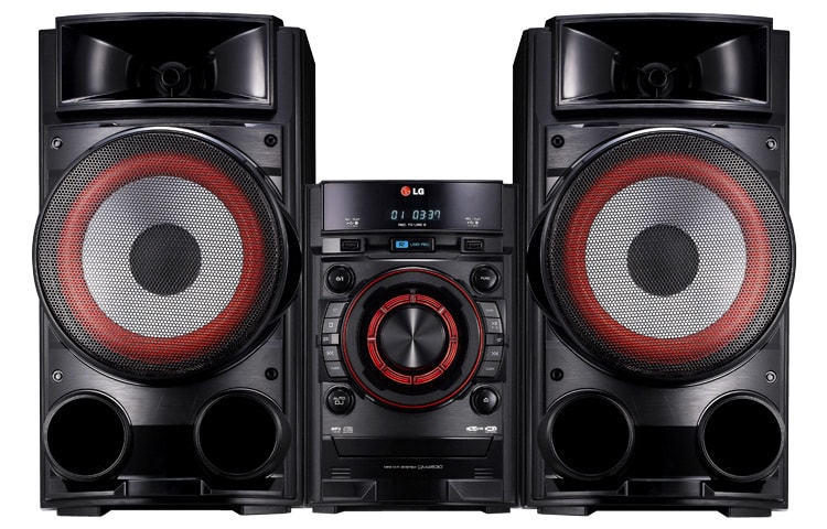 Vista frontal de Mini Componente CM4630