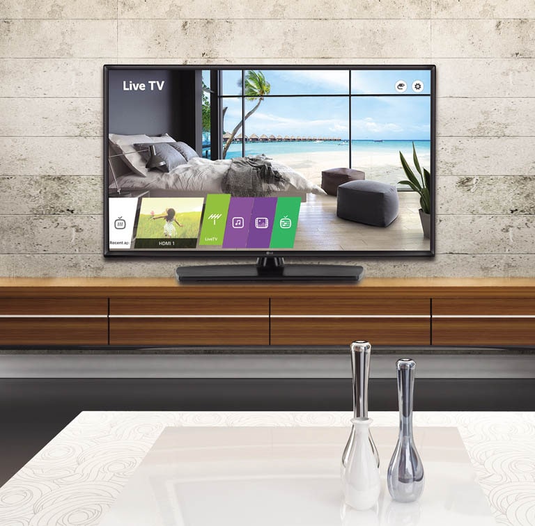 TV comercial esencial con base de grado comercial1