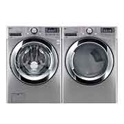 LG Secadora Carga Frontal con ciclos de vapor Steam™ con Smart Diagnosis™ 20 Kg color Plata, DF20VVS