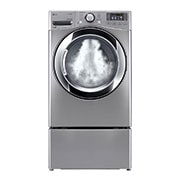 LG Secadora Carga Frontal con ciclos de vapor Steam™ con Smart Diagnosis™ 20 Kg color Plata, DF20VVS