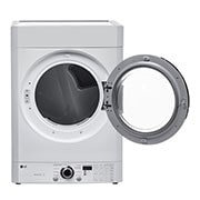 LG Secadora Carga Frontal Panel Intercambiable con ciclos de vapor Steam™ con Smart Diagnosis™ 20 Kg color Blanca, DF20WKSG
