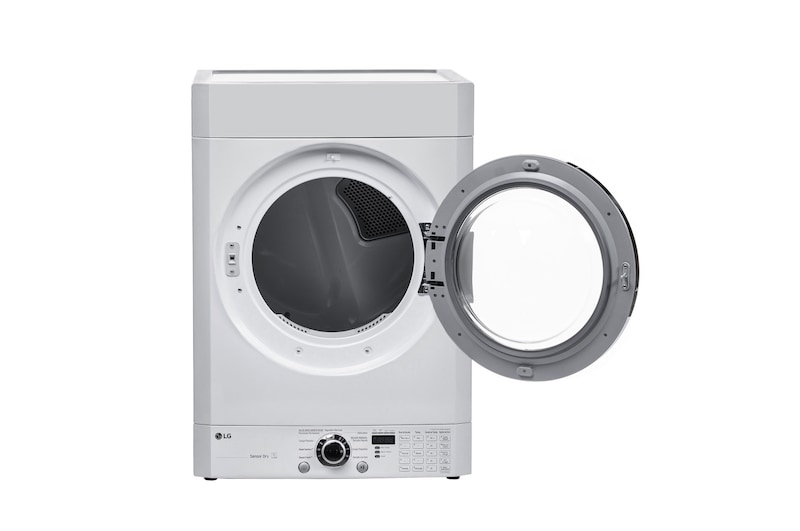 LG Secadora Carga Frontal Panel Intercambiable con ciclos de vapor Steam™ con Smart Diagnosis™ 20 Kg color Blanca, DF20WKSG