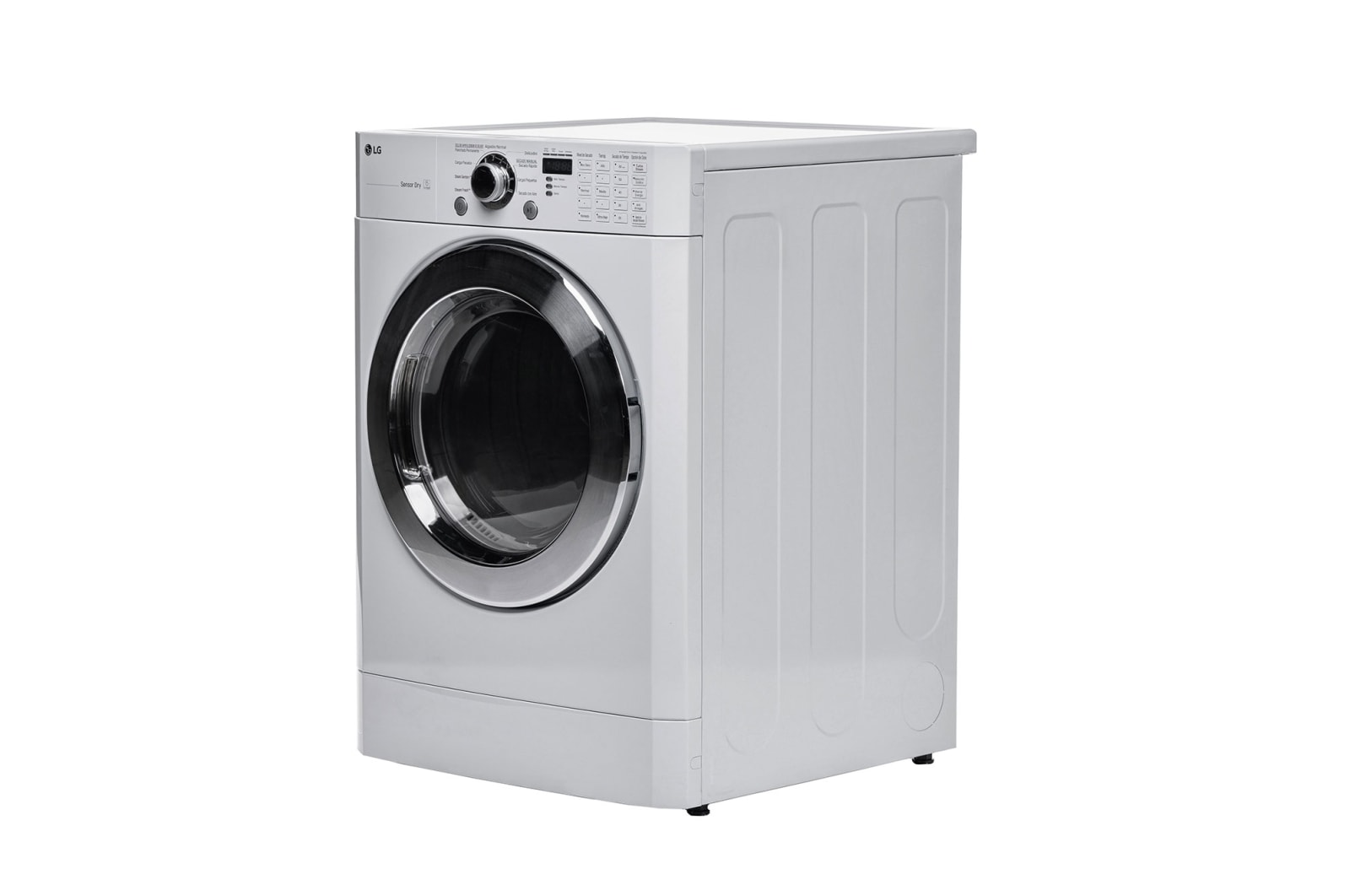 LG Secadora Carga Frontal Panel Intercambiable con ciclos de vapor Steam™ con Smart Diagnosis™ 20 Kg color Blanca, DF20WKSG
