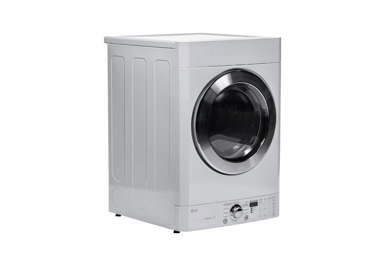 LG Secadora Carga Frontal Panel Intercambiable con ciclos de vapor Steam™ con Smart Diagnosis™ 20 Kg color Blanca, DF20WKSG